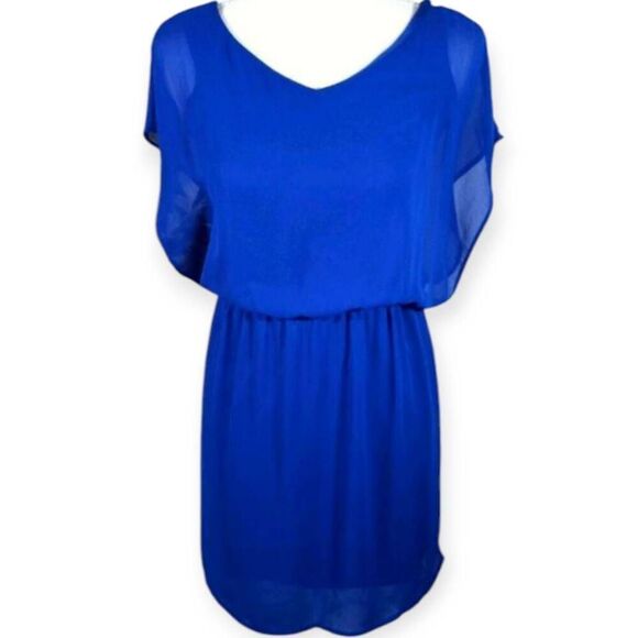 LUSH COBALT BLUE DRESS SZ. XS EUC - Picture 2 of 4